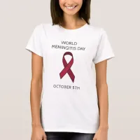 World Meningitis Day - October 5th T-Shirt