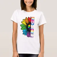 Rainbow Sunflower T-Shirt