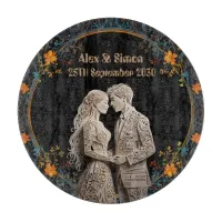 Bride & Groom Royal Classic Cutting Board