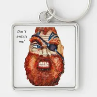 Don´t irritate me! Scandinavian viking Keychain