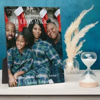 Holiday Magic Magazine Photo cover Plaque