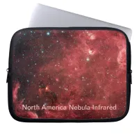 North America Nebula Infrared Laptop Sleeve