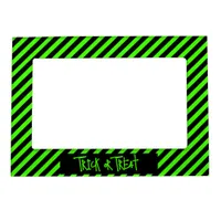 Halloween Slime Green Trick or Treat Magnetic Frame