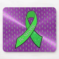 Lyme Disease Awareness Ribbon Mouse Pad