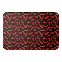 Jamaican Cooking Chili Pepper Bath Mat