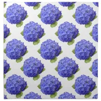 Blue Hydrangea Flower Napkin