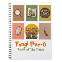 Vintage Mycologist Toolkit: Foraging Essentials Notebook