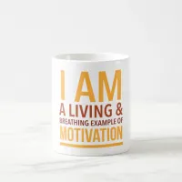 I am a living & breathing example of motivation typography collection