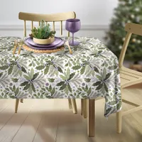 Purple Green Pattern#17 ID1009 Tablecloth