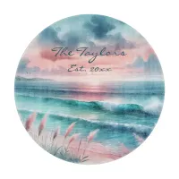 Beautiful Ocean Scene | Personalized  Cutting Board