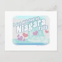 Niagara Falls Wedding Postcard