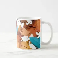 Mugs & Cups with Maple Leafs.  Cute Leaf Set