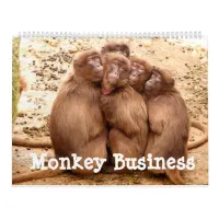 Monkey Business Calendar