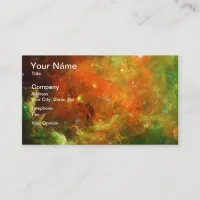 North America Nebula Business Card