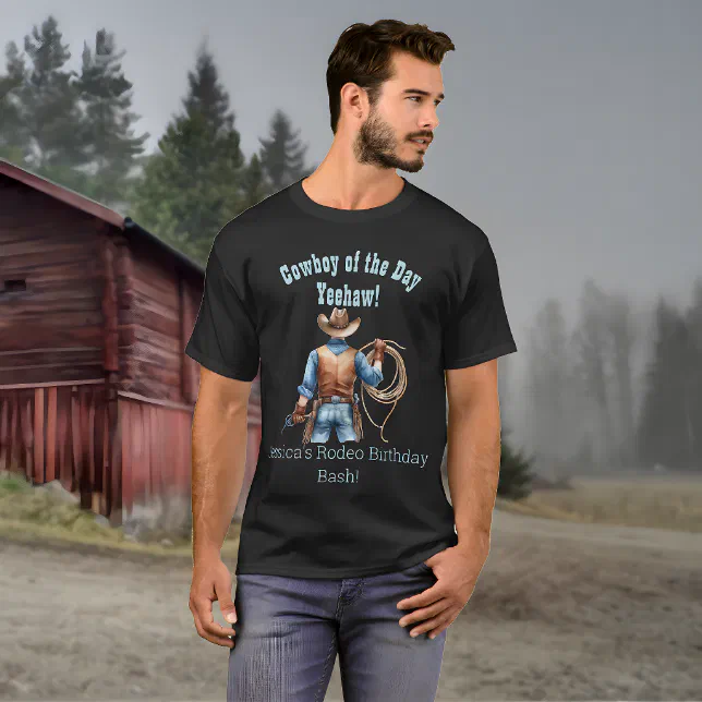 Wild west Cowboy Birthday T-Shirt