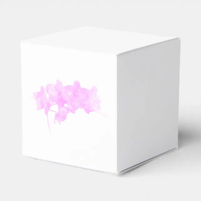 Orchid Shadow Favor Boxes