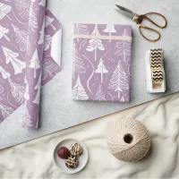 Purple Christmas Pattern#6 ID1009 Wrapping Paper