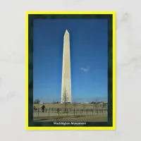 Washington Monument Postcard