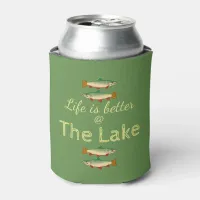 Green Rainbow Trout | Life is better @ The Lake Can Cooler