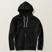 Custom Embroidered Sherpa-Lined Zip Hoodie