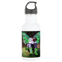 Lyme Disease Warrior Angel or Fairy Girl Stainless Steel Water Bottle