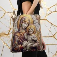 Blessed Mother Mary and Baby Jesus | Religoius Tote Bag