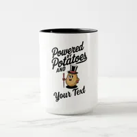 Customizable Powered By Potatoes Mug