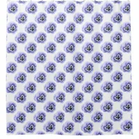 Purple Pansies Pattern Shower Curtain