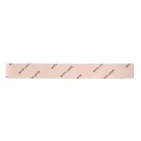 With Love Pink Patterned Romantic Minimal Pretty Satin Ribbon