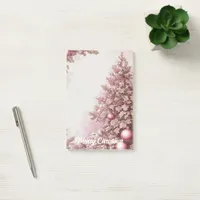 Retro Christmas Tree Post-it Notes