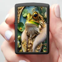 The Frog Prince in a Gilded Frame Zippo Lighter