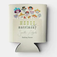 Margs & Matrimony Mexican Fiesta Couples Shower Can Cooler