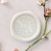 Elegant Mandala Couple Monogram Wedding Wax Seal Stamp