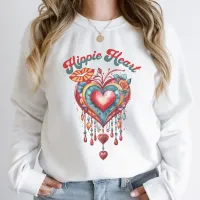 Hippie Heart T-Shirt Sweatshirt