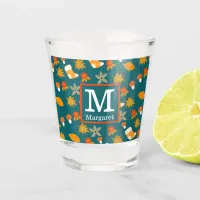 Personalized Fall Shot Glass