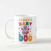 Baby Boo October Newborn Pastel Ghost Hallowen Coffee Mug