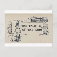 The Talk of the Farm Postcard