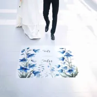 Bluebells Floral Wedding Floor Decals