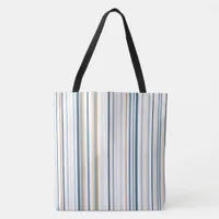 Beach Color stripes Tote Bag