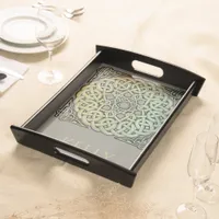 Celtic Knotwork Mandala Personalized Serving Tray