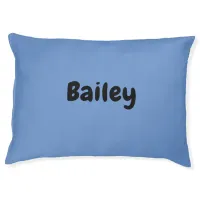 Custom Personalized Name Add Photo Art Background Pet Bed