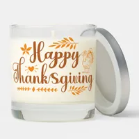 Happy Thanksgiving Scented Candle