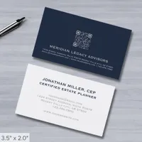 Upload QR Code Business Card