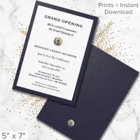 Elegant Grand Opening Invitation