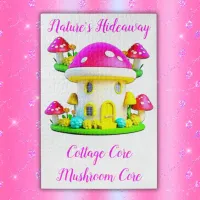 Monogrammed Cottage Core Nature's Hideaway | Jigsaw Puzzle