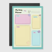 Colorful Pastel Kawaii Cute Daily Planner