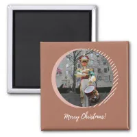 Merry Christmas NYC Rockefeller Plaza Drummer Boy Magnet