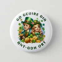 St Patrick's Day | Go gcuire Dia an t-ádh ort Button