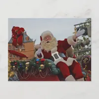 Santa on Parade Postcard