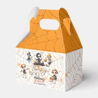 Halloween Boo Spooky Skeletons Costume Baby Shower Favor Boxes